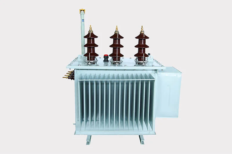 Transformador de distribución sumergido en aceite de 100 kVA
