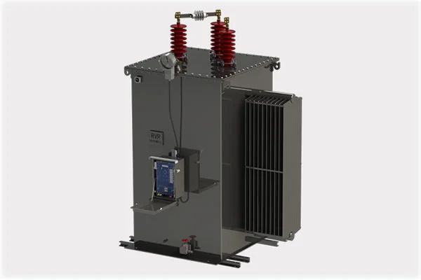 Step voltage regulator for overhead line & Substation